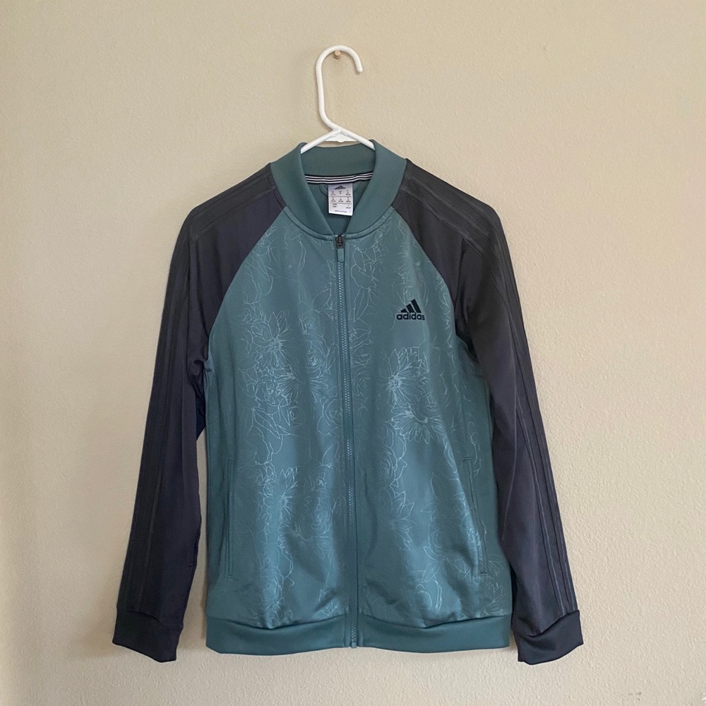 Floral Adidas Track Jacket